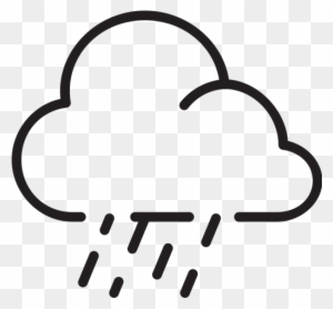 Cloud, Fog, Downpour, Rain, Downpour, Weather Icon, - Wind Pictogram