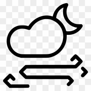 Storm Wind Windy Cloud Cloudy Night Moon Comments - Cloud