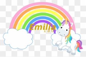 144 Rainbow Unicorns 30 Mm Reward Stickers