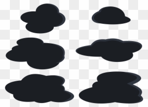 Dark Clipart Black Cloud - Halloween Cloud