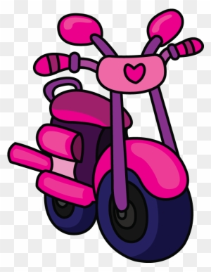 Drawing Motorcycle Cartoon - Drawing Of A Cartoon Motorbike - Free  Transparent PNG Clipart Images Download
