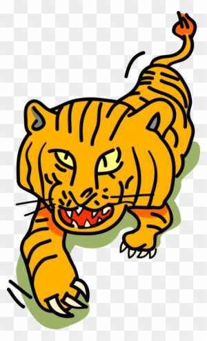 Vector Illustration Of Royal Bengal Tiger From From - Siberian Tiger - Free Transparent PNG Clipart Images Download Vector Illustration Of Royal Bengal Tiger From From - Siberian Tiger - Free Transparent PNG Clipart Images Download