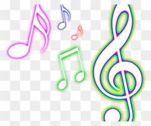 Musical Notes Png Colorful Clipart Panda Free Images - Colorful Music Note Png