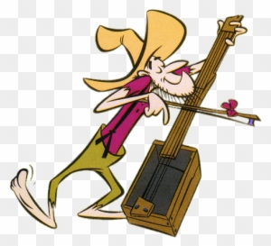 Lazy Luke Playing His Instrument - Luke Wacky Races - Free Transparent ...