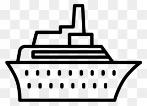 Cruise Liner Boat Vector - Cruise Ship