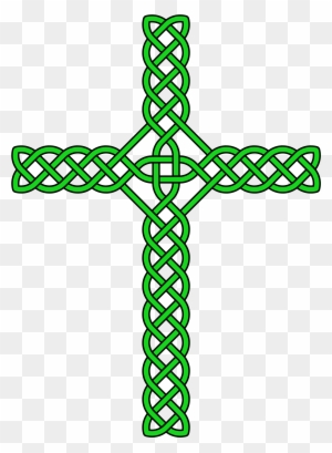 Open - Celtic Knot Cross