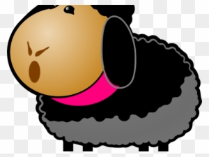 Cartoon Sheep Clipart - Baa Baa Black Sheep Clip Art