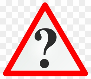 Free Photo Question Question Mark Demand Confirmation - Warning Triangle Transparent Png