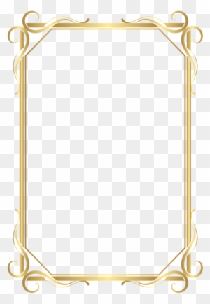High Quality Images, Adobe Photoshop, Microsoft Word, - Transparent Gold Border Png