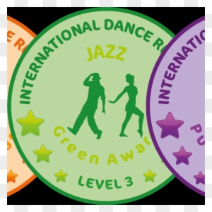 Level 3 Jazz Certificate & Badge - Jazz Dancer Man Holding Hat Wall Vinyl Art, Vinyl Color