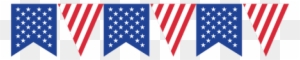 Free Patriotic Bunting Cliparts, Download Free Clip - American Flag Bunting Border