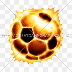 Fire Production Ready Artwork - Fire Soccer Ball Png