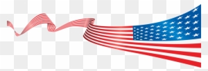 Clipart Resolution 1860*638 - Us Flag Banner Png