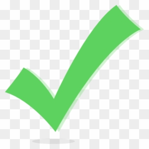 Green Check Mark Clip Art, Transparent PNG Clipart Images Free Download