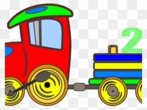 Locomotive Clipart Loco - Toy Train Clip Art