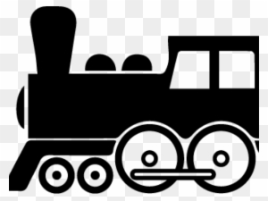 Train Engine Clipart - Cute Train Engine Sticker