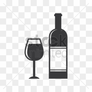 Wine Bottle And Glass Clipart Wine Glass Red Wine Wine - Wine Bottle And Glass Clipart