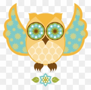 Flying Owl - Bohemian Owl - Framed Tile