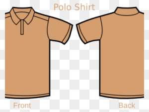 Polo Shirt Clipart Kaos - Polo T Shirt Template