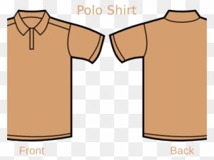 Polo Shirt Clipart Kaos - Polo T Shirt Template