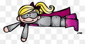 Melonheadz Girl Superhero Superhero Clipart, Girl Clipart, - Superhero Clipart Melonheadz