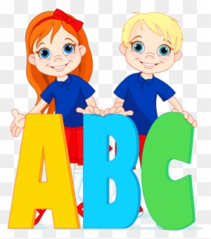 Clipart Black And White Alphabet Clipart For Kids - My Abc Coloring And Activity Book