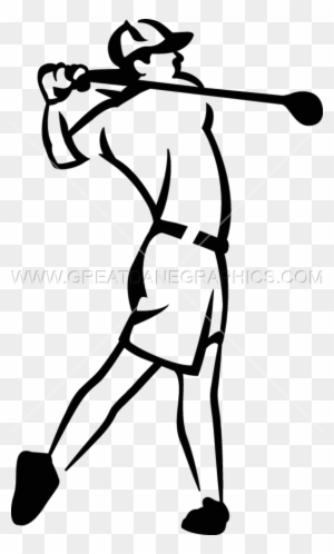 Golf Player Drawing At Getdrawings Com Free - Golf Swing Clip Art