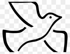 White Dove Clipart Clip Art - Dove Peace Symbol