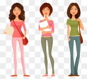 Sad Clipart College Student - Cartoon Image Of A Teenage Girl Sad Clipart College Student - Cartoon Image Of A Teenage Girl