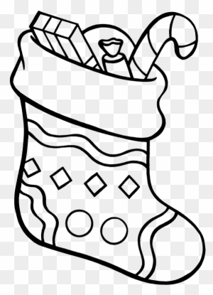 Christmas Stocking Coloring Pages - Christmas Stocking Coloring Page