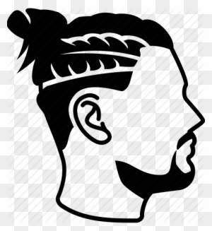 Male Hairstyles By Jisun - Fade Hair Cut Clip Art Black And White - Free  Transparent PNG Clipart Images Download