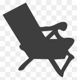 Canvas Chair,deck - Beach Chair Clip Art