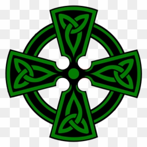 Green Celtic Cross Png - Celtic Cross Free Art