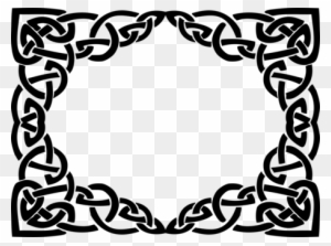Borders And Frames Celtic Knot Celts Ornament Picture - Free Celtic Frame Vector