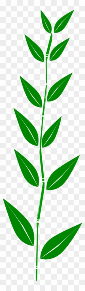 green leaf border clip art