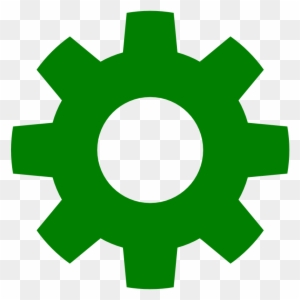 Computer Icons Gear Download Symbol - Green Gear Icon Png