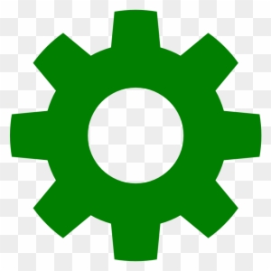 Computer Icons Gear Download Symbol - Green Gear Icon Png