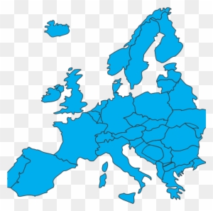 Map Of Europe Clip Art Free Clipart European Map Netrat - Europe Map Vector Png