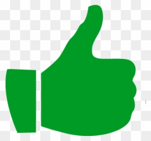 Comment Picture - Green Thumbs Up Transparent Background