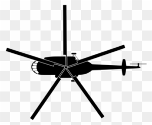 Helicopter Mil Mi 17 Mil Mi 8 Airplane Top View - Helicopter Top View Vector