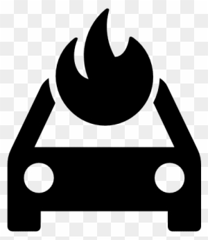 If You Are Looking For H Http - Car On Fire Icon