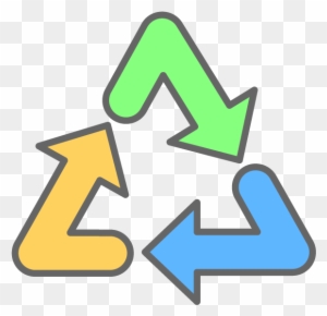 View All Images-1 - Recycling Symbol Yellow