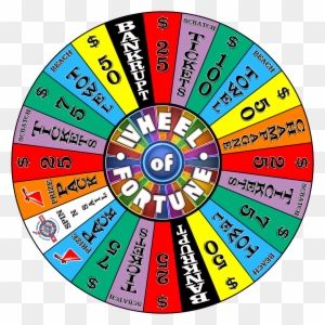 Wheel Of Fortune Carnival Game