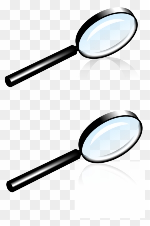 Free Vector Magnifying Glass Lens Clip Art - Magnifying Glass Clip Art