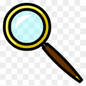 Magnifying Glass Pin - Club Penguin Magnifying Glass