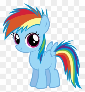 My Little Pony Clipart Rainbow Dash - My Little Pony Rainbow Dash