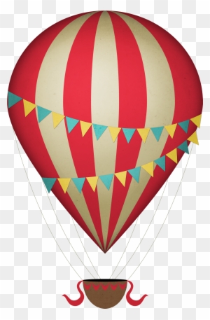 Wizard Of Oz Clipart Hot Air Balloon - Hot Air Balloons Wall Art