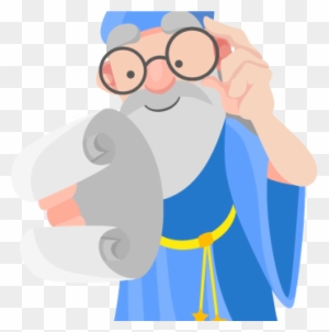 Wizard Clipart Free To Use Public Domain Wizard Clip - Wise Old Man Cartoon Transparent Backf Ground