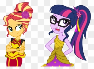 Sunset Shimmer And Twilight Sparkle Hug - Starlight Glimmer And ...