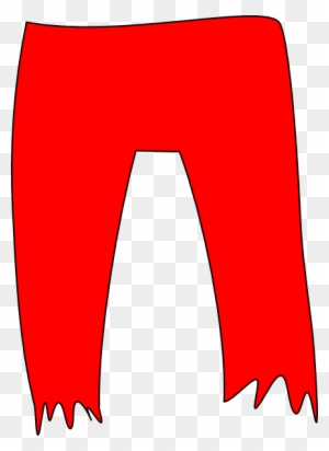 Pirate Clipart Trousers - Red Pants Clipart